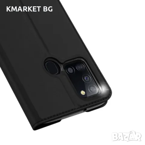 Samsung Galaxy A21s DUX DUCIS Кожен Калъф и Протектор, снимка 6 - Калъфи, кейсове - 48377621