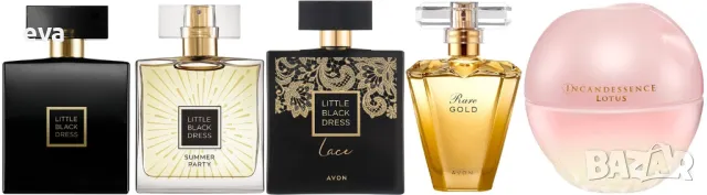 САМО ДНЕС! AVON! По 15 лв.Rare Gold, Incandessence Lotus, Little Black Dress, снимка 1 - Дамски парфюми - 47976973