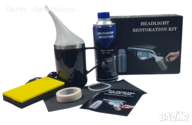 Комплект за почистване и полиране на фарове „Лампата на Аладин“ RN10892 / 258103