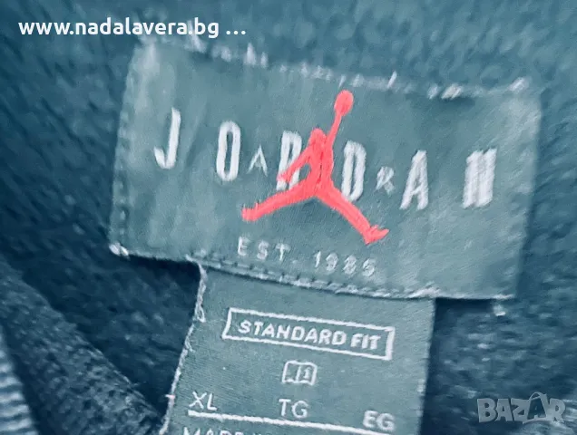 Блуза Nike Jordan Найк Джордан XL, снимка 3 - Блузи - 47214611