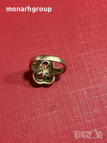Златен пръстен , снимка 5 - Пръстени - 54197673