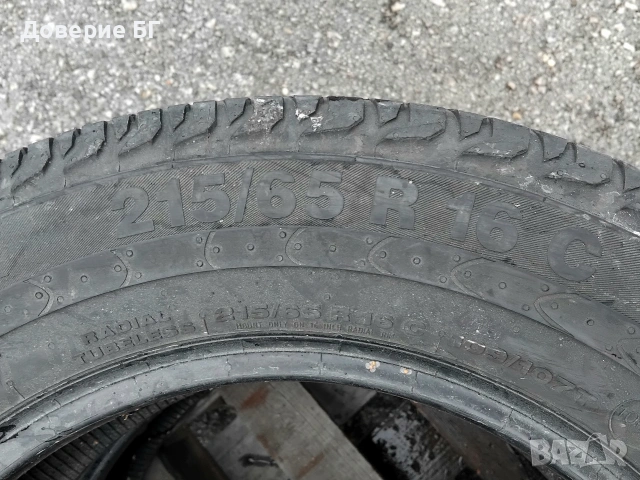 Гуми 215 65 16 C Ц Континентал Continental 2 броя - нов внос. Не са нови!, снимка 13 - Гуми и джанти - 53927190