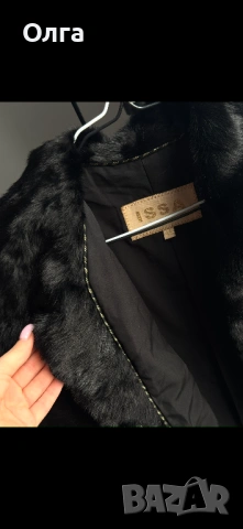 естествено палто от норка, снимка 2 - Палта, манта - 53654074