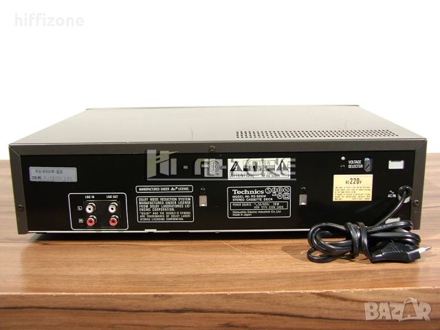 ДЕК  Technics rs-b66w , снимка 8 - Декове - 46608375