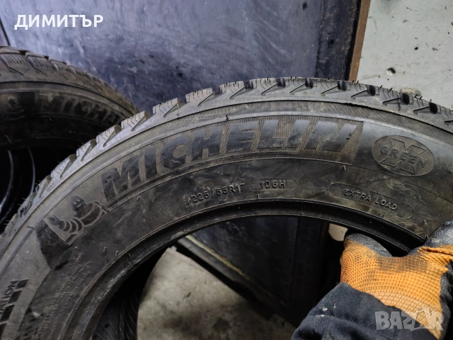 4бр.зимни гуми MICHELIN 225 65 17 цена за брой, снимка 5 - Гуми и джанти - 54097793