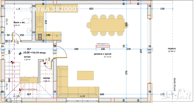 Къща 190 м² в Прибой, снимка 3 - Къщи - 51215737
