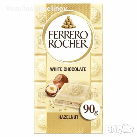 Ferrero Rocher  шоколад  и Raffaelo (90 г), снимка 1 - Други - 47228578