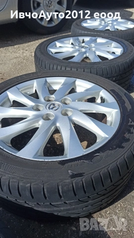 Алуминиеви джанти 17 Mazda , снимка 8 - Гуми и джанти - 53981775