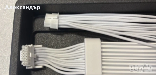 ARGB PSU-VGA кабел PCI-Ex 5.0 600W ATX 3.0 (90 градусов), снимка 2 - Други - 53974160