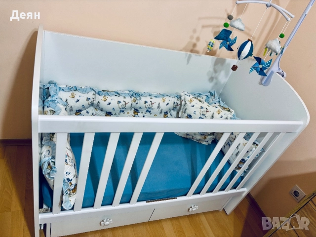 Детско легло - тип люлка, снимка 3 - Бебешки легла и матраци - 52902969