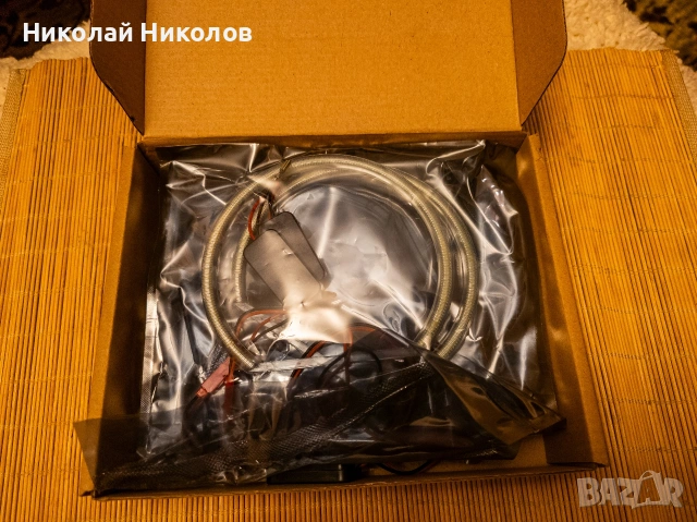 COB LED ангелски очи за BMW E39, E36, E46, снимка 6 - Аксесоари и консумативи - 53650736