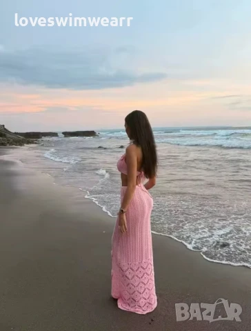 Плажен плетен комплект, снимка 6 - Комплекти - 51400156