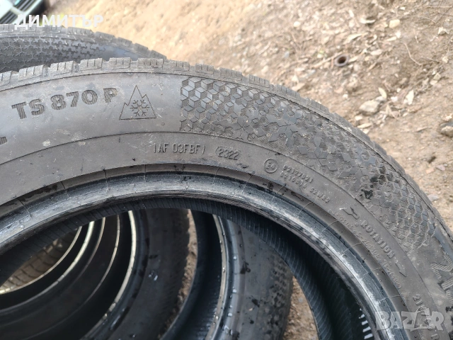 4бр.зимни гуми CONTINENTAL 215 65 17 DOT22 цена за брой, снимка 6 - Гуми и джанти - 54070052