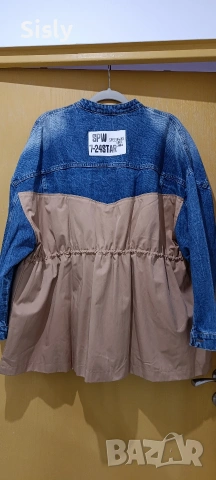 Уникално дънкови яке, снимка 2 - Якета - 53269541