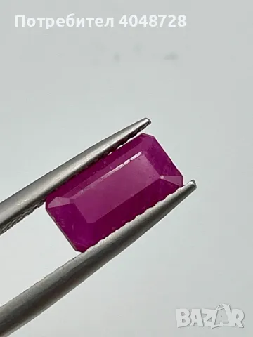 Естествен червен Рубин 3.15ct., снимка 3 - Други - 47302653