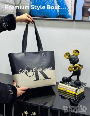 чанти Calvin Klein Jeans ➡️39 Cm ⬆️30 Cm , снимка 3 - Чанти - 53848381