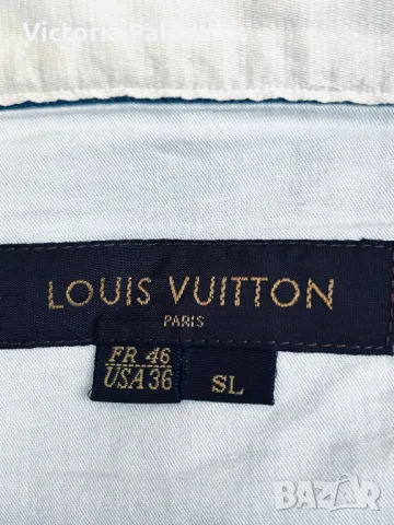 Мъжки дънки LOUIS VUITTON оригинал лен и памук, снимка 11 - Панталони - 47616483