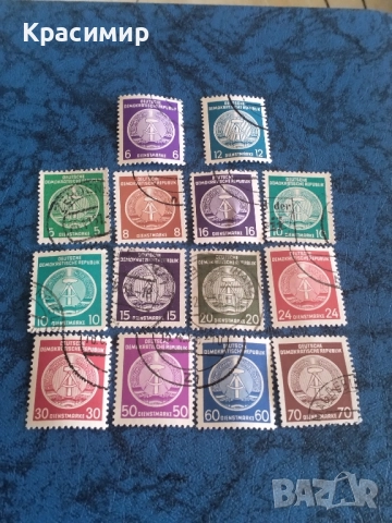 ГДР 1954., снимка 4 - Филателия - 52252871