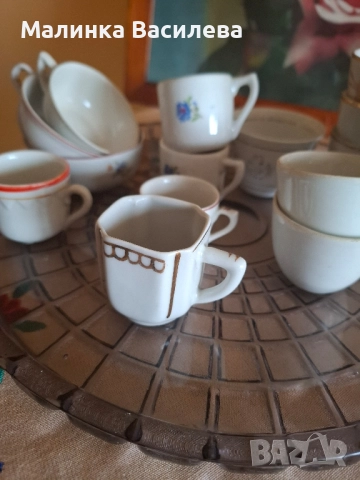 малки порцеланови чашки , снимка 10 - Чаши - 51987359