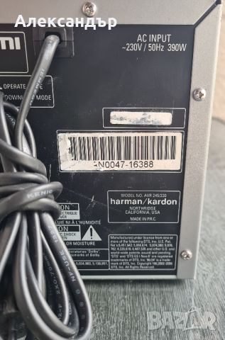 Harman Kardon AVR-245, снимка 4 - Ресийвъри, усилватели, смесителни пултове - 45717881