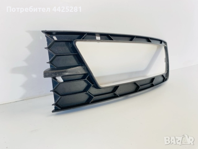 решетка в предна броня лява Skoda Rapid 2012-2019 г. #1060V. 5JA807681, снимка 3 - Части - 52933776