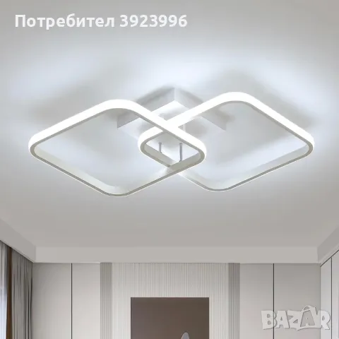 LED осветително тяло полюлей плафон, снимка 3 - Лампи за таван - 48979728