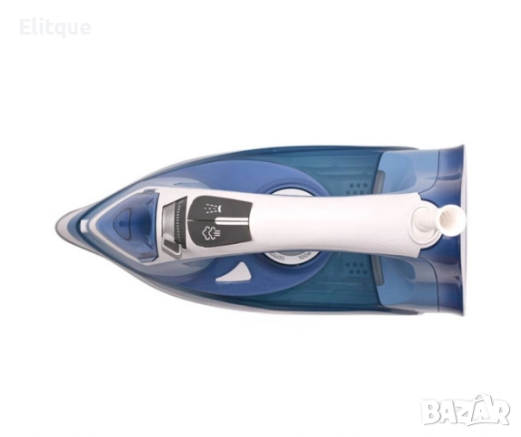 Парна ютия – 2200W, керамична плоча, 380мл резервоар, лилава и синя, снимка 4 - Ютии - 52842407