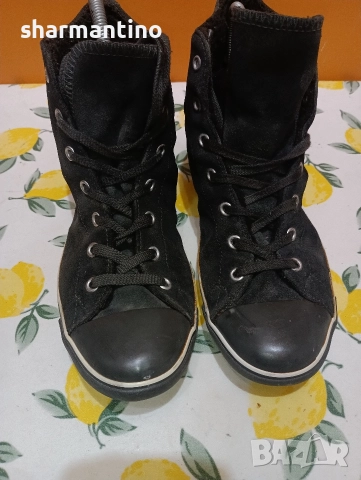 Converse кожени N 40 - 8,5 €, снимка 2 - Кецове - 52975311