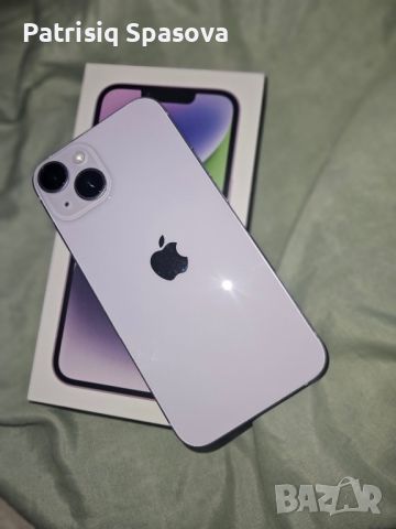 Iphone 14 128 GB Purple, снимка 1 - Apple iPhone - 46058956
