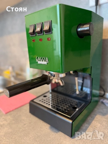 Чисто нова кафемашина GAGGIA Classic E24 Jungle Green, снимка 5 - Кафемашини - 54187728