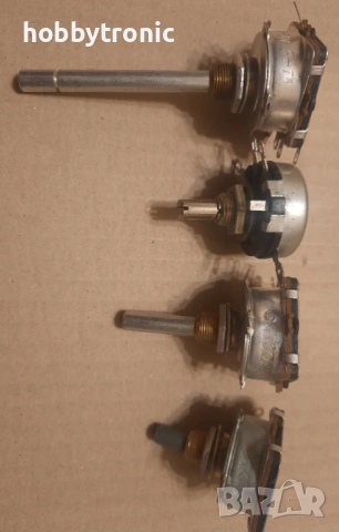 Потенциометри 470R, 1K, 2K, 5K, 10K, 20K, 50K, 100K, 150K, 250K, 500K, 1M, снимка 5 - Друга електроника - 33145344