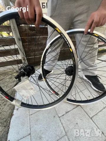 НОВИ КАПЛИ 26 (590-23mm) с ШИМАНО ГЛАВИНИ, снимка 6 - Части за велосипеди - 49832879