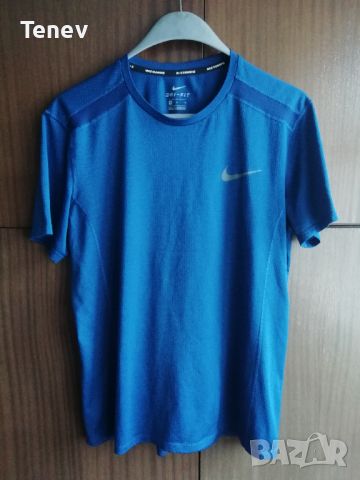 Nike Running мъжка спортна тениска фланелка размер М, снимка 1 - Тениски - 45829813