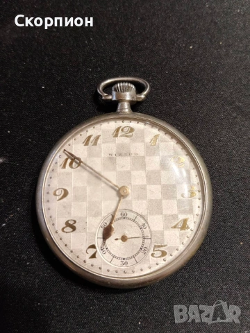 Швейцарски джобен часовник - WIZARD - 15 РУБИНА - ПРОМОЦИЯ, снимка 15 - Джобни - 51389541