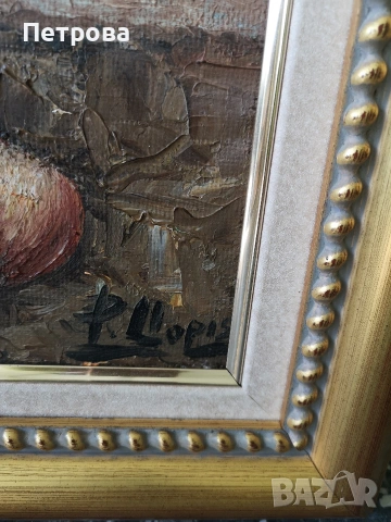 маслена картина върху фазер , снимка 2 - Картини - 54155314