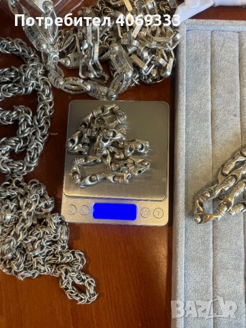Сребърни ланци проба 925, снимка 4 - Колиета, медальони, синджири - 54247095