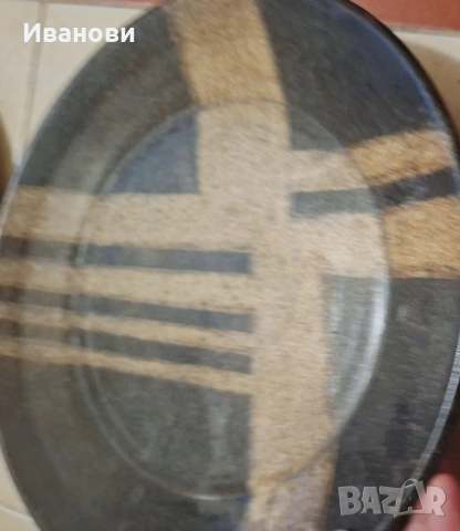 голяма керамична чиния 30 см