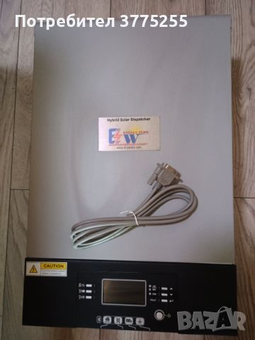 Монофазни хибридени инвертори  Енерджи Флоу 5kW/48VDC PF1 PWM CHARDGE  64.0V 5000W/230 V AC, снимка 4 - Друга електроника - 46728492