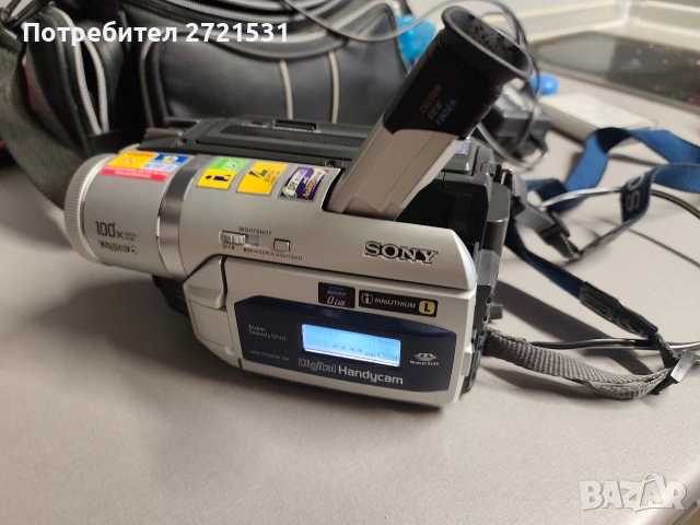 Видеокамера Sony TRV620e PAL, снимка 3 - Ресийвъри, усилватели, смесителни пултове - 53113662