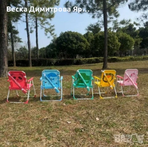 Детски сгъваем стол с чадър NS6332, снимка 5 - Градински мебели, декорация  - 50907245