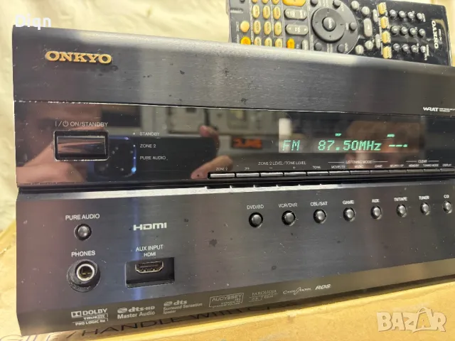 Onkyo TX-SR607, снимка 11 - Ресийвъри, усилватели, смесителни пултове - 47195028