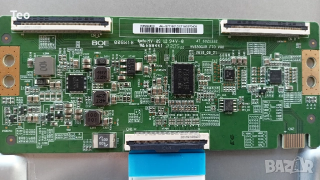 Samsung UE65AU7092U,  MAIN BN9665008E,  POWER 3IN1_Kant_SU2e_TPV_65,  T-CON HV6500QUB_F70_v00 , снимка 4 - Части и Платки - 54247245