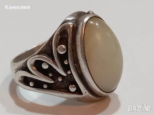 Руско сребро , снимка 2 - Пръстени - 51316832