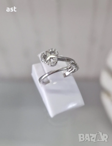 Сребърен пръстен за кутре, снимка 3 - Пръстени - 53944420