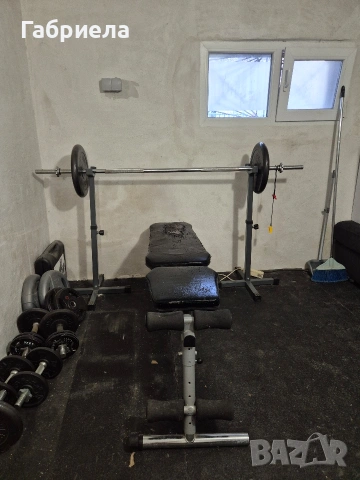 тежести и екстри, снимка 2 - Фитнес уреди - 53681691