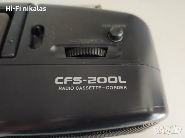 FM стерео радио касетофон SONY CFS-200L, снимка 5 - Радиокасетофони, транзистори - 46956199