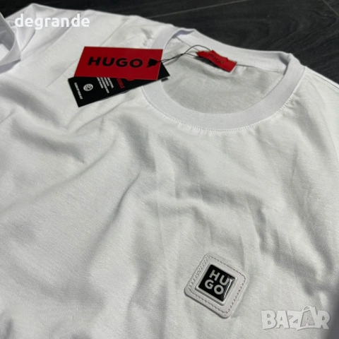 Мъжка Тениска Hugo, снимка 2 - Тениски - 53305125