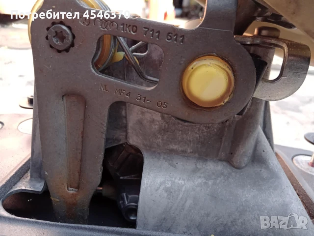 Шестстепеннен скоростен лост с жила за Волксваген Голф 5 1.9 дизел 105к.с 2006г, снимка 2 - Части - 51175957