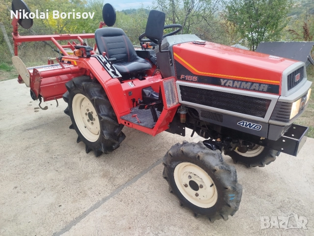 Трактор с фреза Yanmar F155, снимка 2 - Селскостопанска техника - 52057489