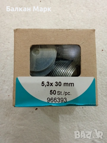 Каросерийни Шайби (Поцинковани) –5 размера,Внос от Германия, снимка 3 - Части - 53647545